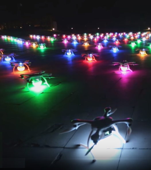 Fireworks or Drone Light Shows