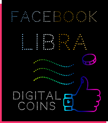 gala drone light show Facebook Libra digital currency
